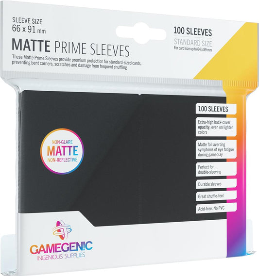 Sleeves, Standard Card Game, Opaque, 100 Count (fits Pokémon)